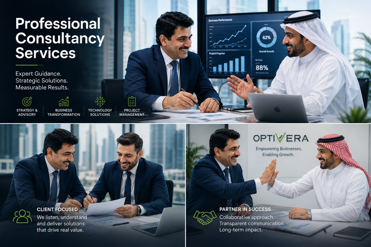 Modern data center in Doha